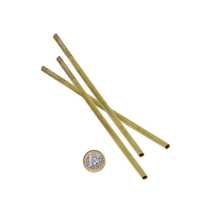 Naturstrå-sugerør "Strohmi", til cocktails, 17 cm, 250 stk
