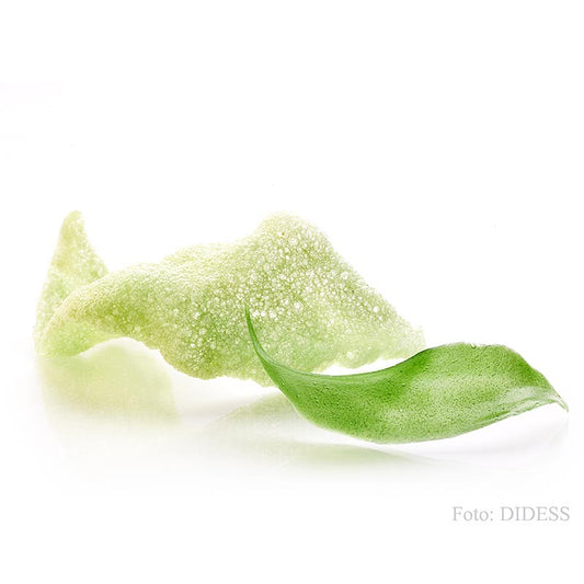 Kroepoek med wasabi, ubagt, grøn, 105 g, 48 stk