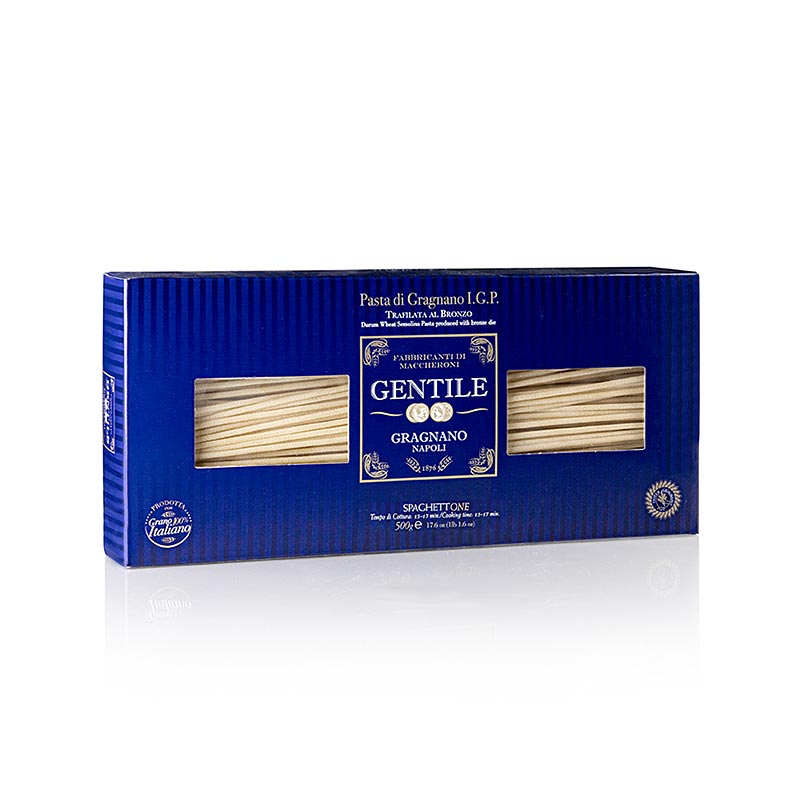 Pastificio Gentile Gragnano IGP - Spaghettone, bronzepresset, 500 g