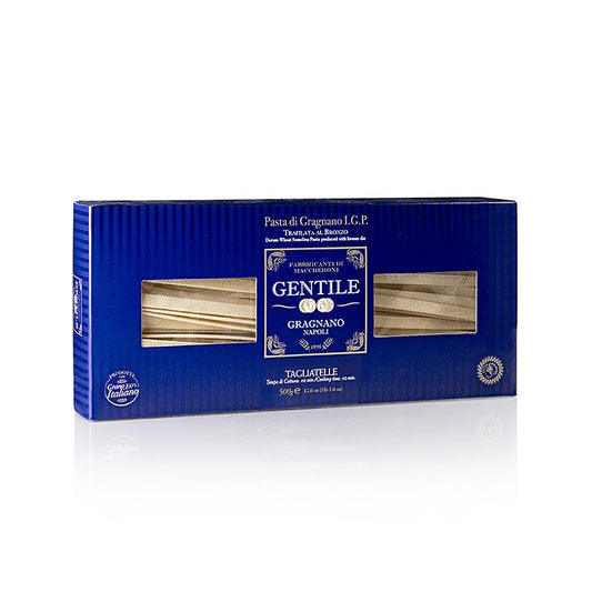 Pastificio Gentile Gragnano IGP - Tagliatelle, bronzeformet, 500 g
