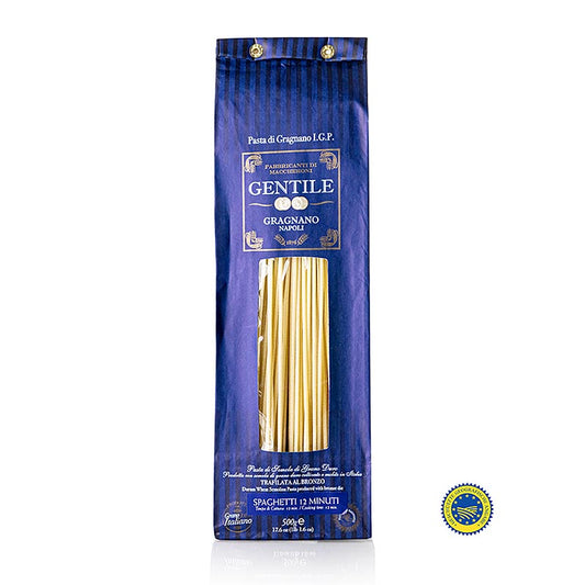 Pastificio Gentile Gragnano IGP/g.g.A. - Spaghetti, ø 2,2 mm, 500 g