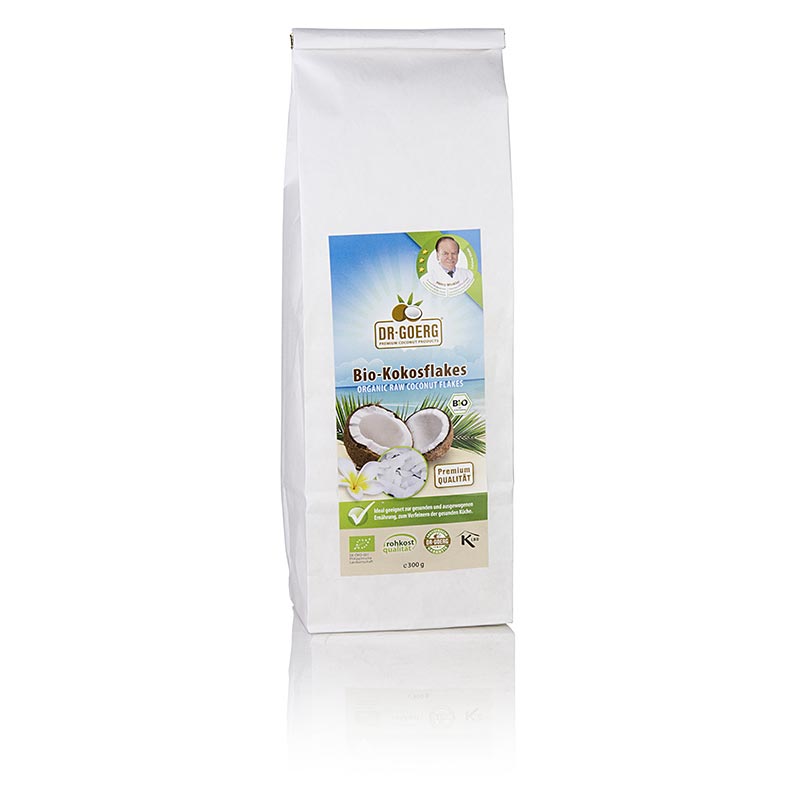 Dr.Goerg Kokosrasp, groft, "Flakes", BIO, 300 g