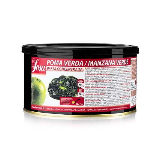 Sosa-pasta – grøn æble, 1,5 kg