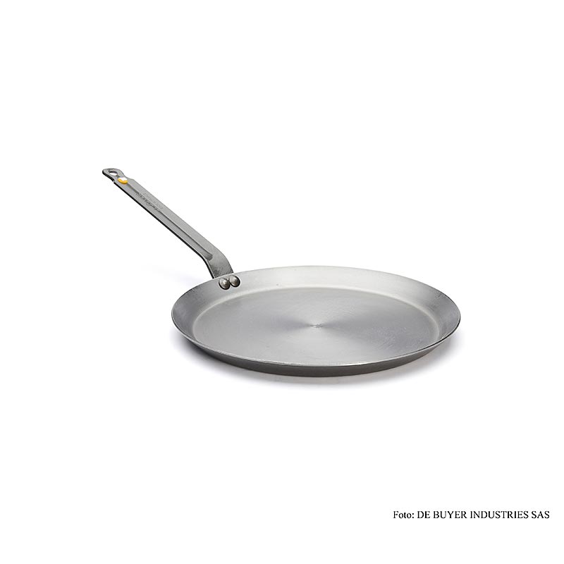 deBUYER "Mineral B Element" jernpande "Pancake", ø 30 cm, 2,8 cm høj, 1 stk