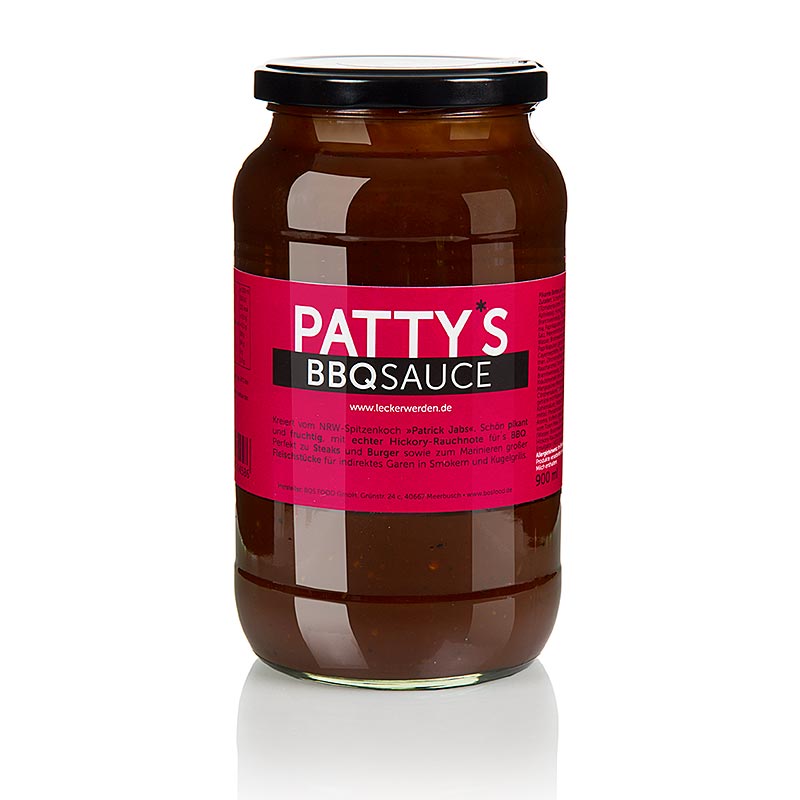 Pattys BBQ-sauce, skabt af Patrick Jabs, 900 ml