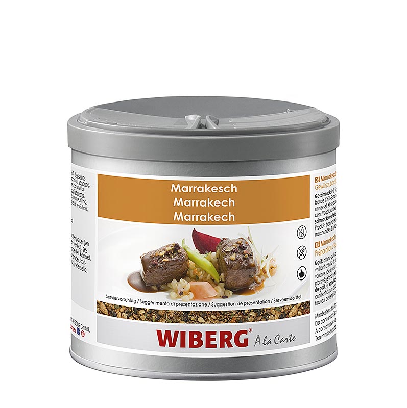 Wiberg Marrakesch Style, krydderiblanding med ristede krydderier, 260 g