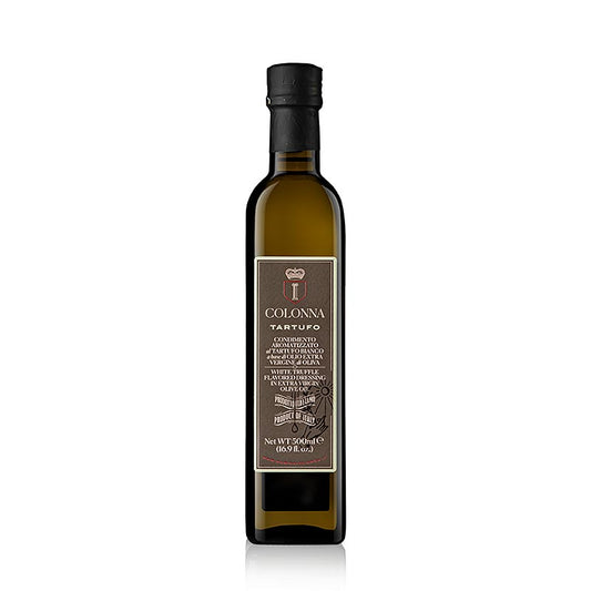 Ekstra jomfruolivenolie med hvid trøffelaroma (trøffelolie), M. Colonna, 500 ml