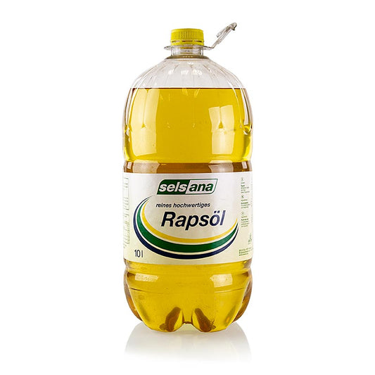 Rapsolie (vegetabilsk olie), 10 l dunk, selsana, 10 l
