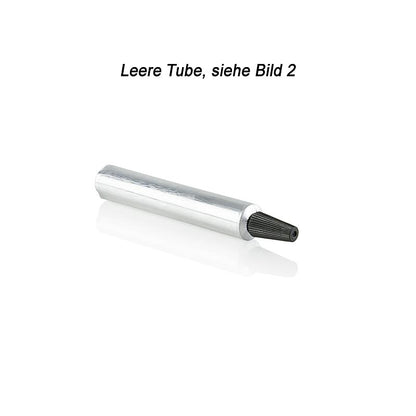 Tube til påfyldning, sølv, 7 ml, uden indhold, 100% Chef, 1 stk