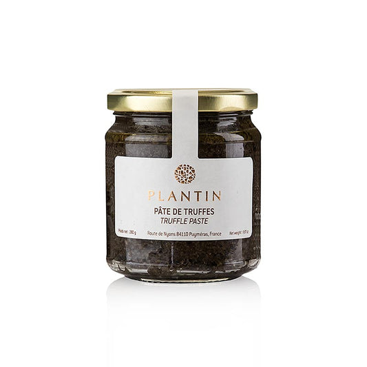 Trøffelpasta, sort, af 70 % asiatisk trøffel, Plantin, 280 g