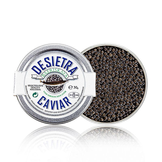 Desietra Baeriskaya Kaviar Malossol 30 g - Baerii størkaviar, 30 g