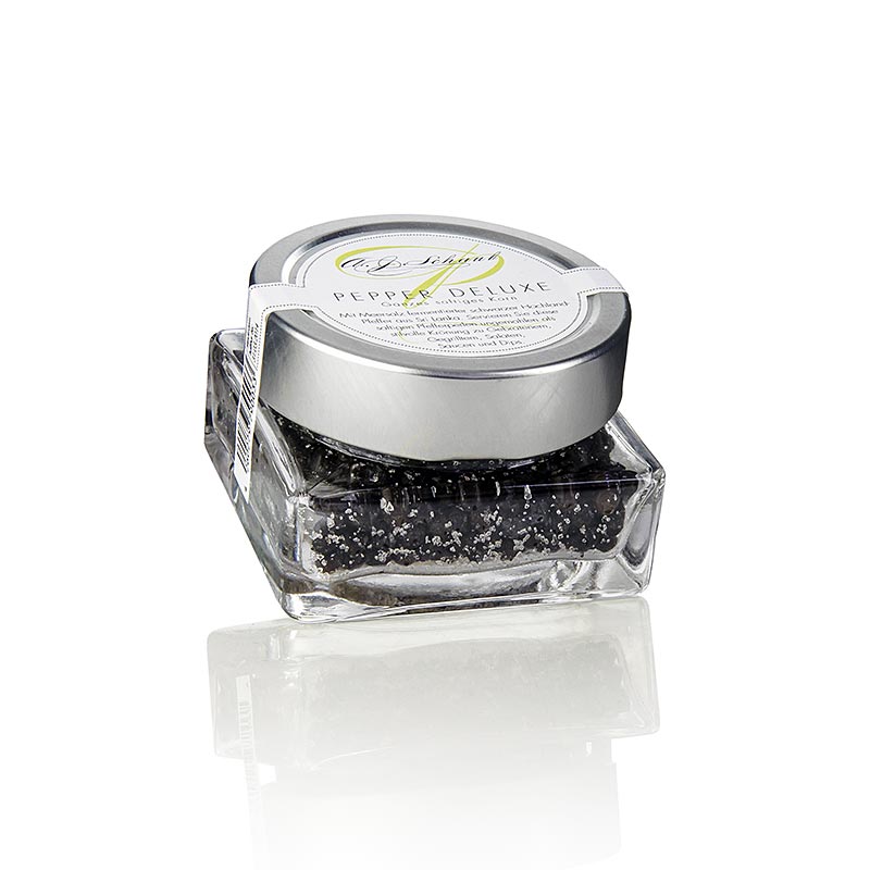Sort peber, fermenteret med havsalt, hel, PEPPER DELUXE, 80 g
