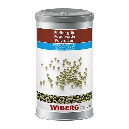 Wiberg grøn peber, frysetørret, hel, 215 g