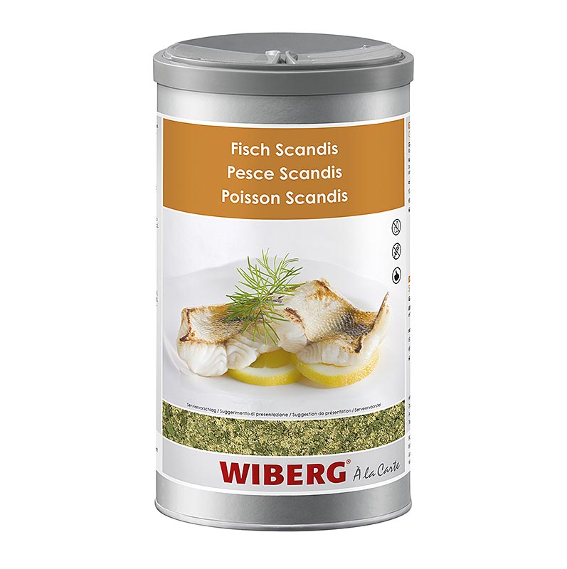Wiberg Fisch Scandis, krydderisalt med urter, 700 g