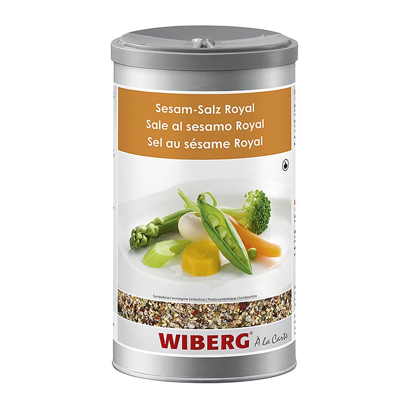 Wiberg Sesam Royal, med havsalt og nori-tang, 600 g