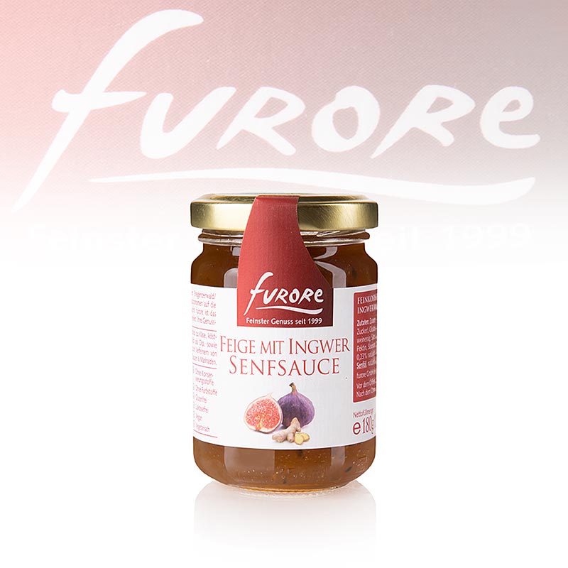 Furore - Figen-sennepsauce, med ingefær og lime, 180 g