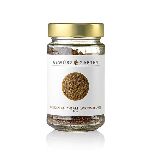 Druiden røgsalt (vikingesalt), premium – superintensivt, fint, med enebærrøg, 200 g