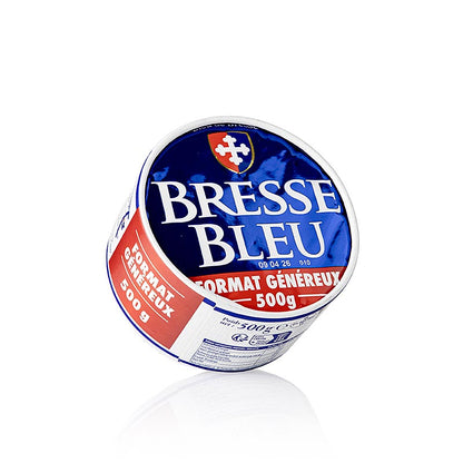 Bleu de Bresse, blød ost med hvid og blå skimmel, 500 g