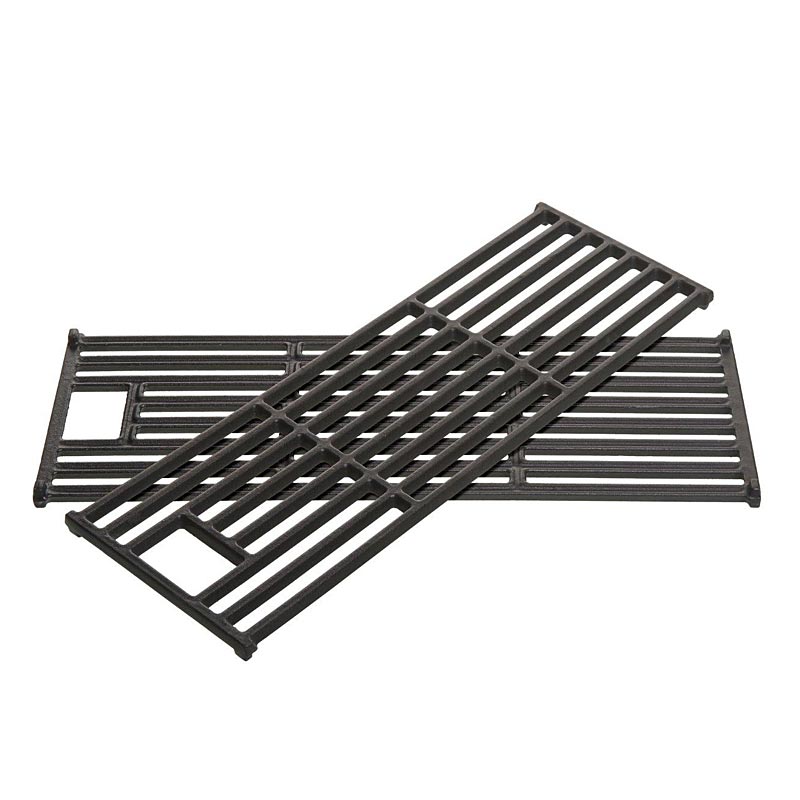 Outdoorchef-tilbehør – støbejernsrist, 65x44,5 cm, 1 St