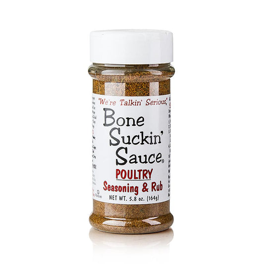 Bone Suckin´ Geflügel Seasoning & Rub´, BBQ-krydderiblanding, Ford´s Food, 164 g