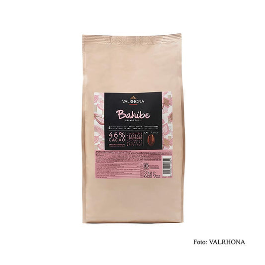 Bahibe, mælkechokolade, callets, 46 % kakao, Den Dominikanske Republik, 3 kg