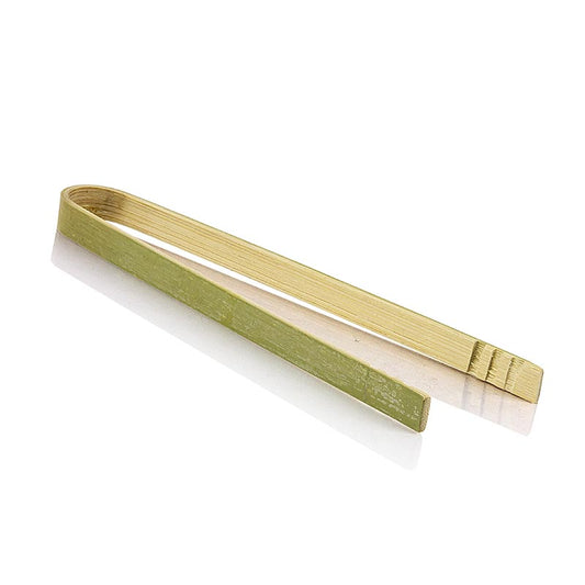 Bambus-fingerfoodtang (pincet), til snacks, natur, 16 cm, 100 stk