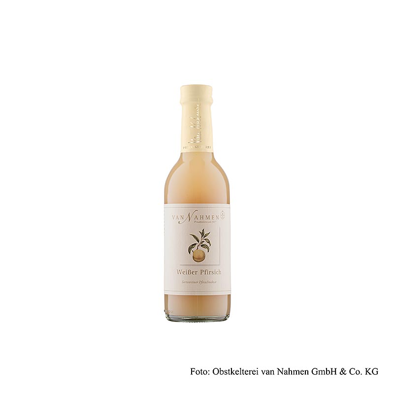 van Nahmen - Hvid ferskennektar, 50 % direktepresset saft, 250 ml