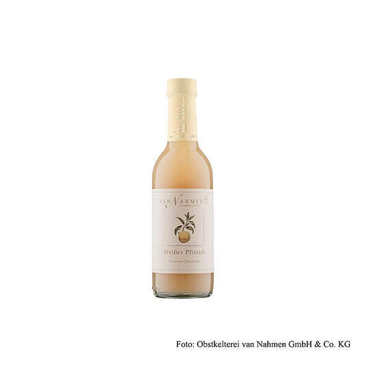 van Nahmen - Hvid ferskennektar, 50 % direktepresset saft, 250 ml