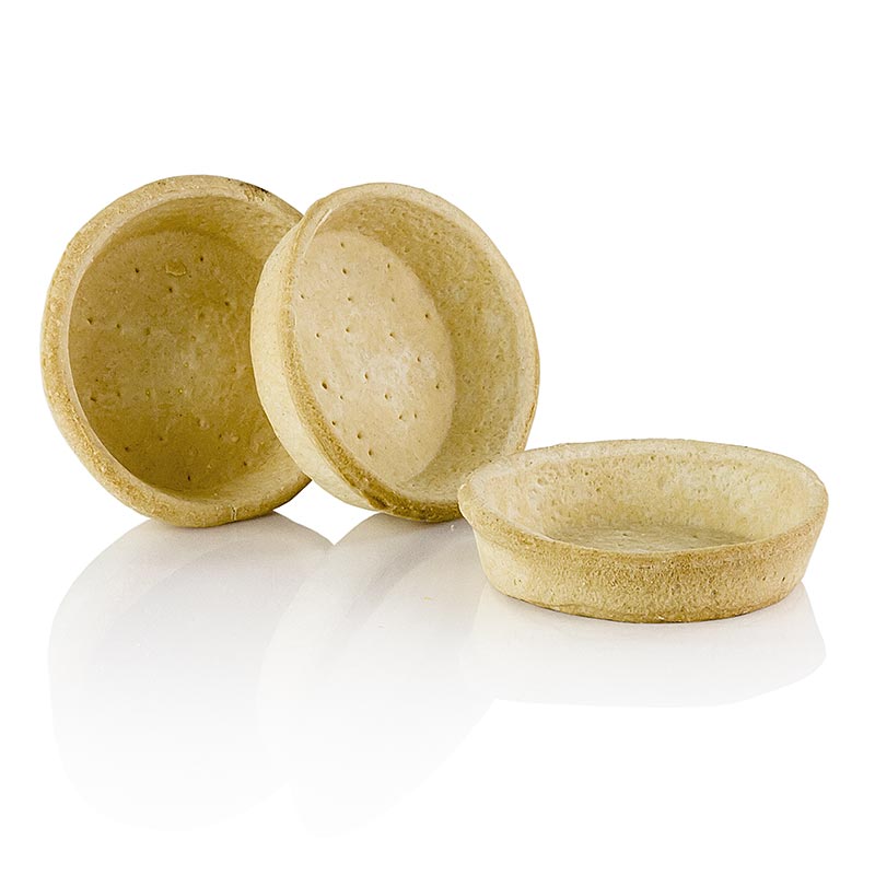 Butterdejstærte til quiche, 2,1 cm høj, ø 8,5 cm, Pidy, 1,31 kg, 72 stk