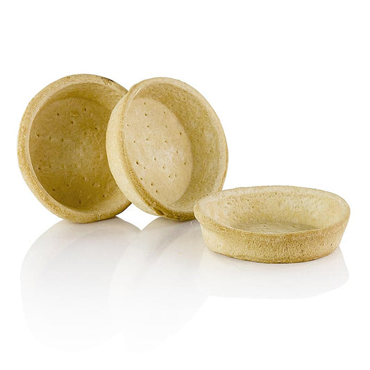 Butterdejstærte til quiche, 2,1 cm høj, ø 8,5 cm, Pidy, 1,31 kg, 72 stk