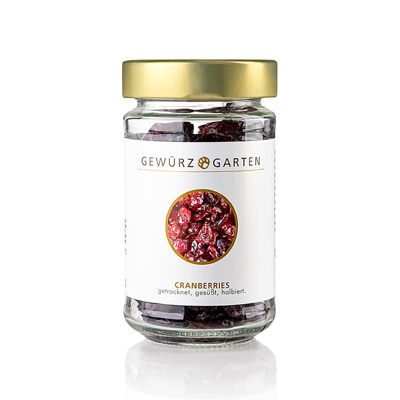 Gewürzgarten lyse tranebær, tørrede, usvovlede, sukkerede, 120 g