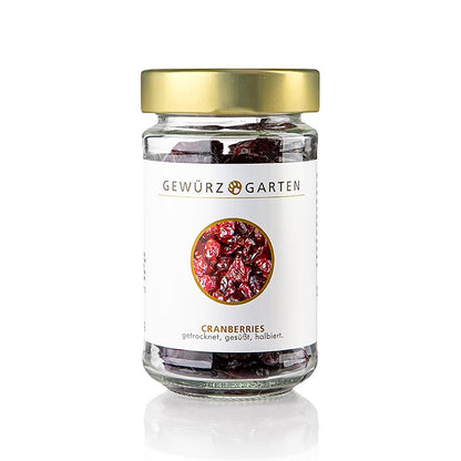 Gewürzgarten lyse tranebær, tørrede, usvovlede, sukkerede, 120 g