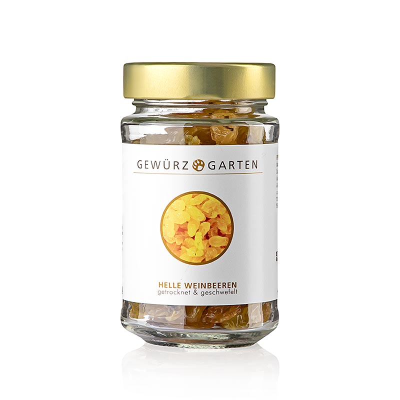 Gewürzgarten vinbær, svovlbehandlede (ligner sultaniner), 120 g