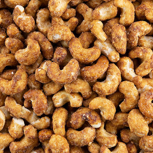 Ristede cashewnødder, med kanel og bourbonvanilje, 1 kg