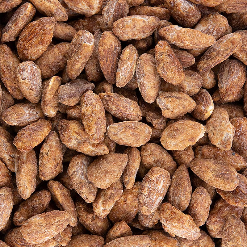 Ristede mandler, med kanel og bourbonvanilje, 1 kg