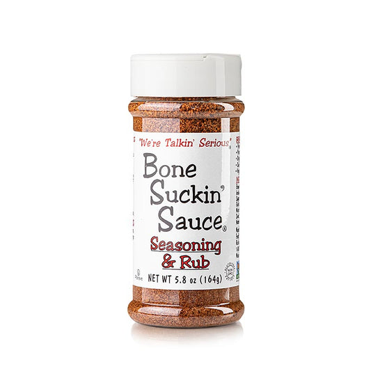 Bone Suckin´ Regular Seasoning & Rub´, BBQ-krydderiblanding, Ford´s Food, 164 g