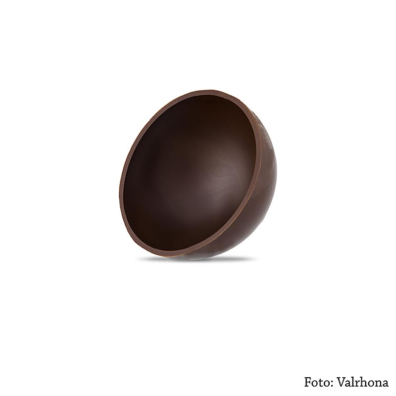 Valrhona Solstis Bitter, store runde halvskaller (Ø71,6 mm), 432 g, 45 stk