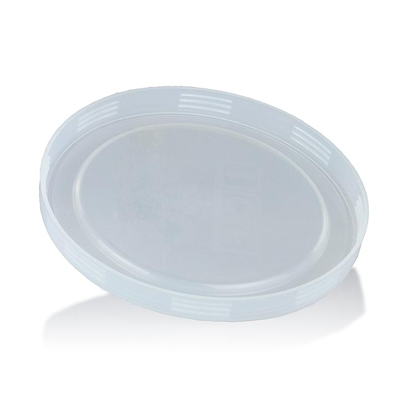 Engangsbægerlåg, plast, til art. 37991, til Pacojet (ikke originaldel), 1 stk