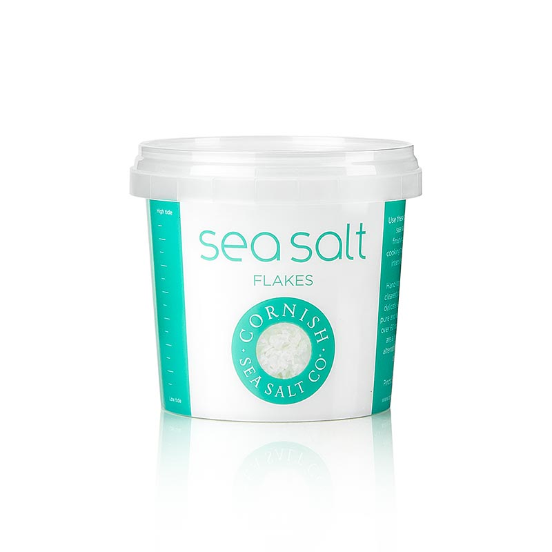 Cornish Sea Salt, grove havsaltflager fra Cornwall/England, 150 g