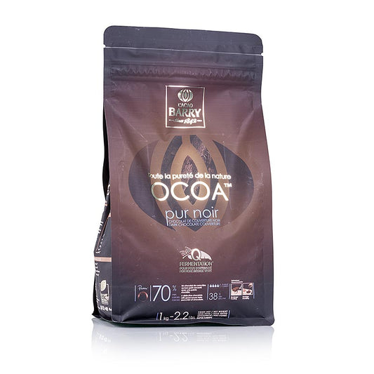 Purity Nature Ocoa, mørk chokolade, callets, 70 % kakao, 1 kg