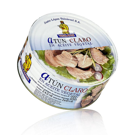 Hvid tun i olie, Justo Lopez Valeaucel, 1 kg