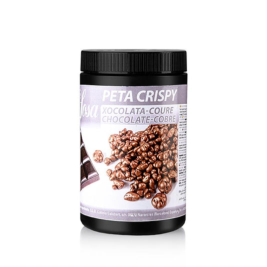 Peta Crispy (knaldslik), kobber, overtrukket med mørk chokolade, vandtæt, 900 g