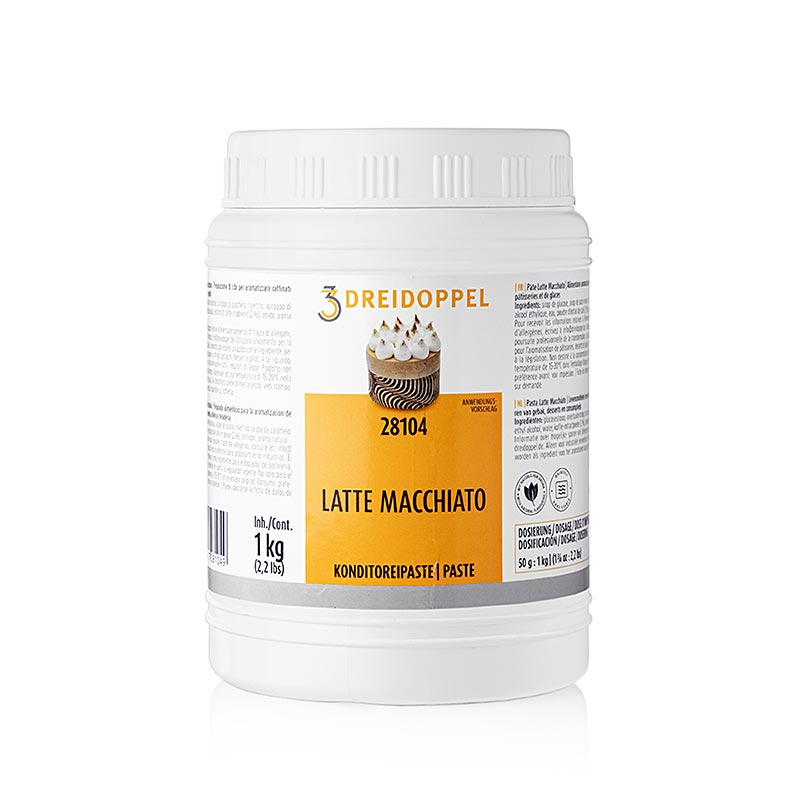 Latte Macchiato-pasta, Dreidoppel, nr. 281, 1 kg