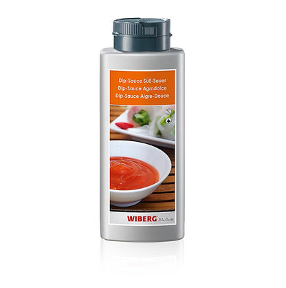 WIBERG Sweet & Sour BBQ-sauce, frugtig abrikos med et strejf af chili, 695 ml
