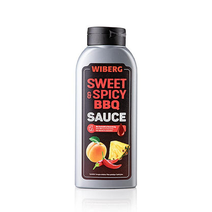 WIBERG Sweet & Sour BBQ-sauce, frugtig abrikos med et strejf af chili, 695 ml