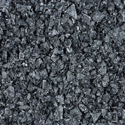 Dekorationssalt, sort, pyramideformet, Petros, Cypern, 100 g