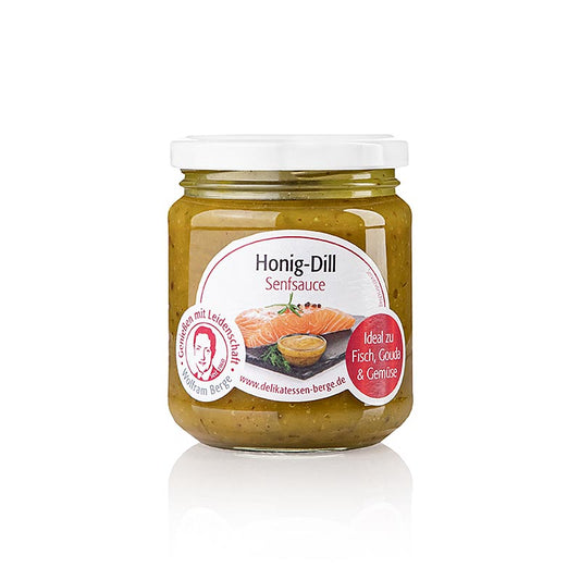 Honning-dild-sennepsauce, Wolfram Berge, 200 ml