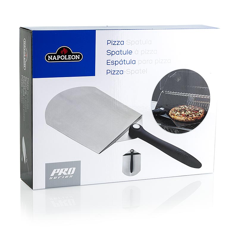 Napoleon grilltilbehør - Pizzaløfter, rustfrit stål, med nedfældeligt håndtag, 1 St