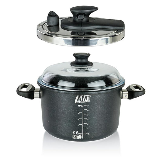 AMT Gastroguss, trykkoger med låg, induktion, ø 24 cm, 1 stk