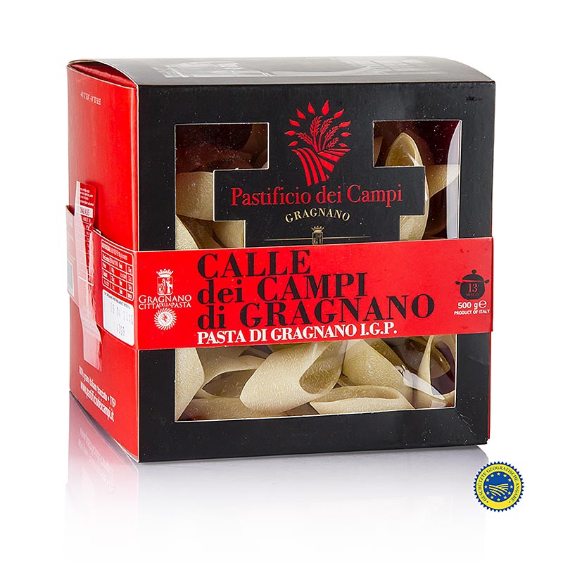 Pastificio dei Campi - Nr. 54 Calle, uformede ringnudler, Pasta di Gragnano, IGP